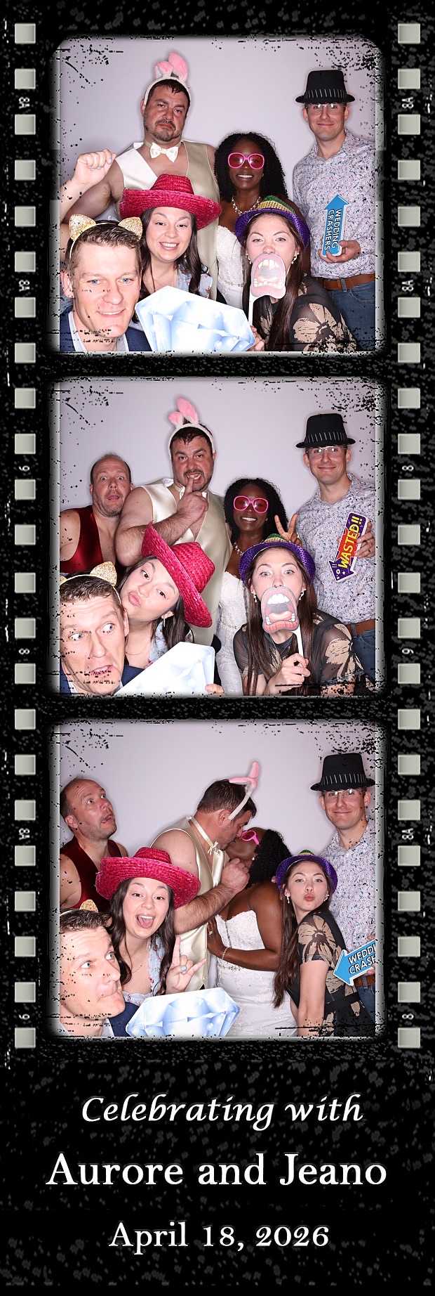 Aurore and Jeano's Wedding | View more photos from the event at gallery.photoboothbillings.com/u/PhotoBoothBillings/Aurore-and-Jeanos-Wedding