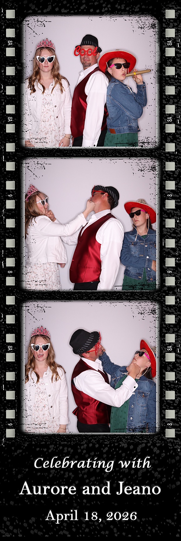 Aurore and Jeano's Wedding | View more photos from the event at gallery.photoboothbillings.com/u/PhotoBoothBillings/Aurore-and-Jeanos-Wedding
