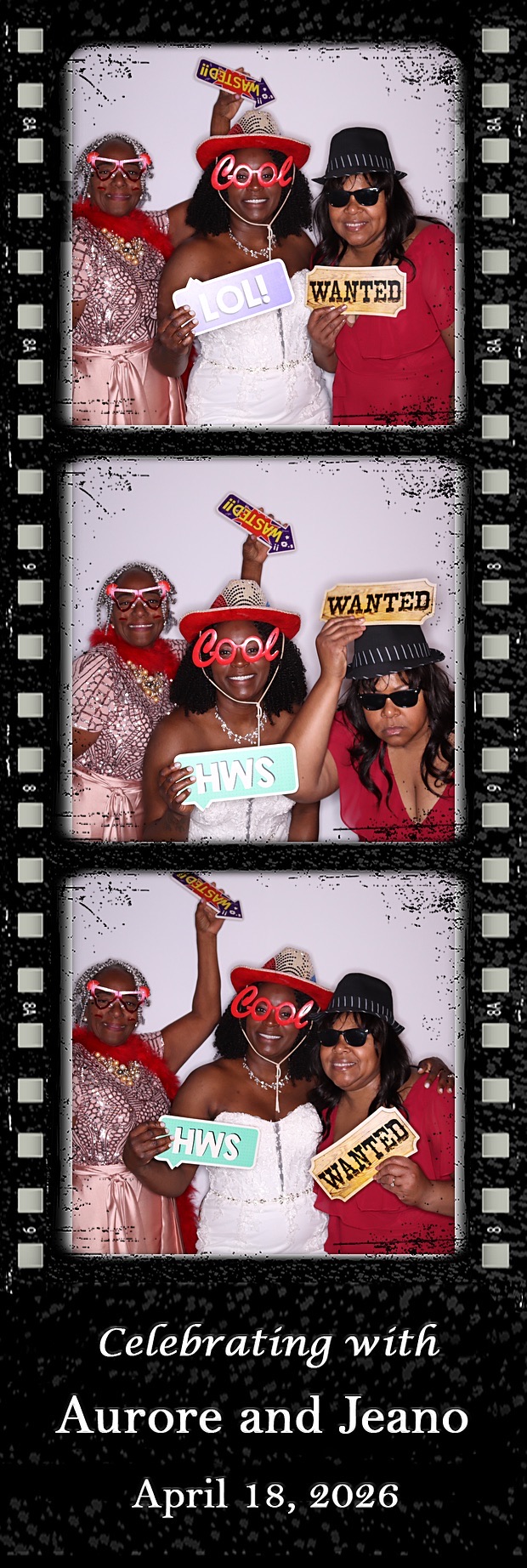 Aurore and Jeano's Wedding | View more photos from the event at gallery.photoboothbillings.com/u/PhotoBoothBillings/Aurore-and-Jeanos-Wedding