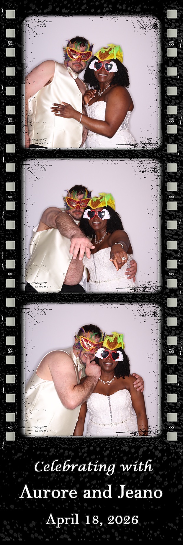 Aurore and Jeano's Wedding | View more photos from the event at gallery.photoboothbillings.com/u/PhotoBoothBillings/Aurore-and-Jeanos-Wedding