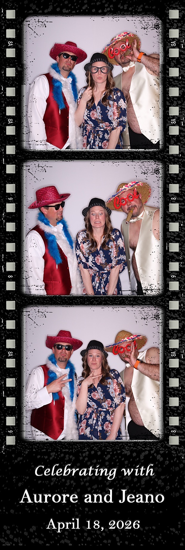 Aurore and Jeano's Wedding | View more photos from the event at gallery.photoboothbillings.com/u/PhotoBoothBillings/Aurore-and-Jeanos-Wedding