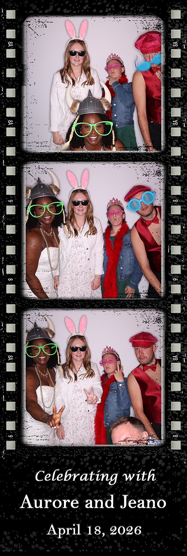 Aurore and Jeano's Wedding | View more photos from the event at gallery.photoboothbillings.com/u/PhotoBoothBillings/Aurore-and-Jeanos-Wedding