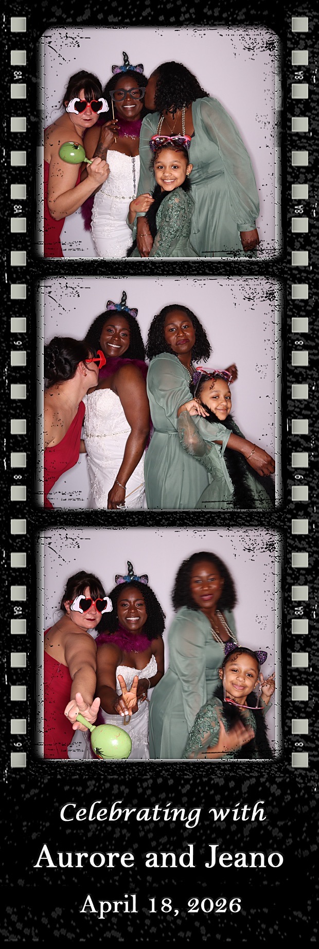 Aurore and Jeano's Wedding | View more photos from the event at gallery.photoboothbillings.com/u/PhotoBoothBillings/Aurore-and-Jeanos-Wedding