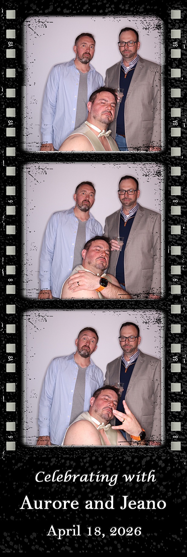 Aurore and Jeano's Wedding | View more photos from the event at gallery.photoboothbillings.com/u/PhotoBoothBillings/Aurore-and-Jeanos-Wedding