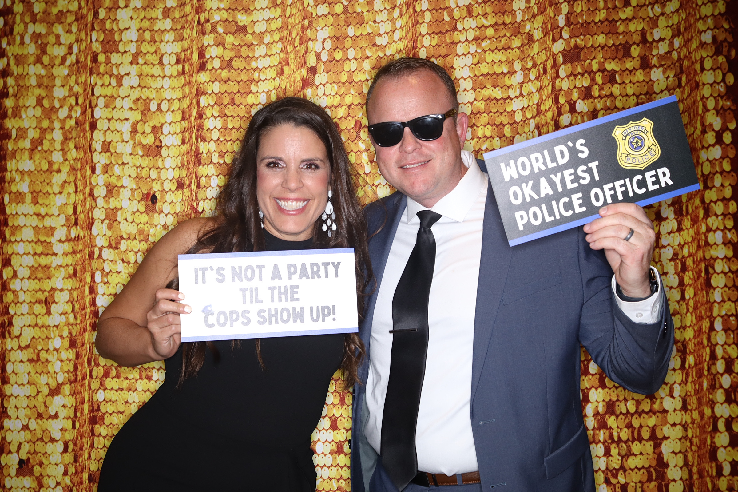 Cop Prom | View more photos from the event at gallery.photoboothbillings.com/u/PhotoBoothBillings/Cop-Prom