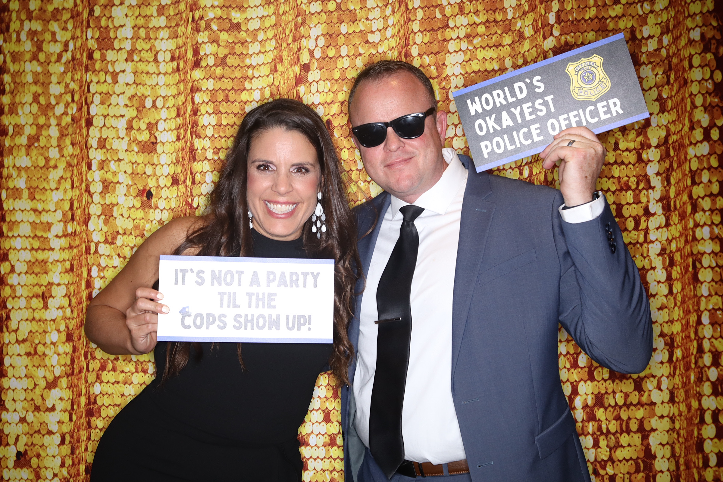 Cop Prom | View more photos from the event at gallery.photoboothbillings.com/u/PhotoBoothBillings/Cop-Prom