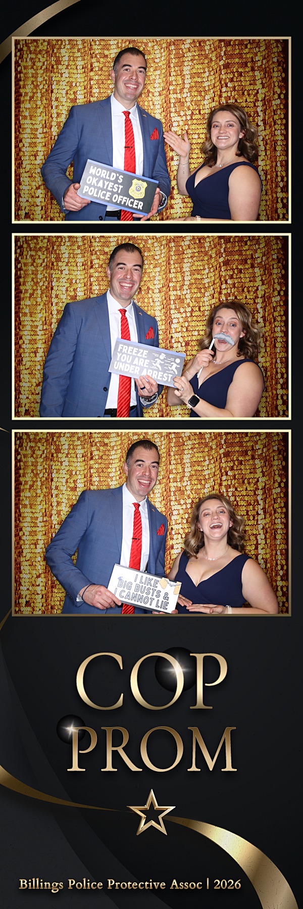 Cop Prom | View more photos from the event at gallery.photoboothbillings.com/u/PhotoBoothBillings/Cop-Prom