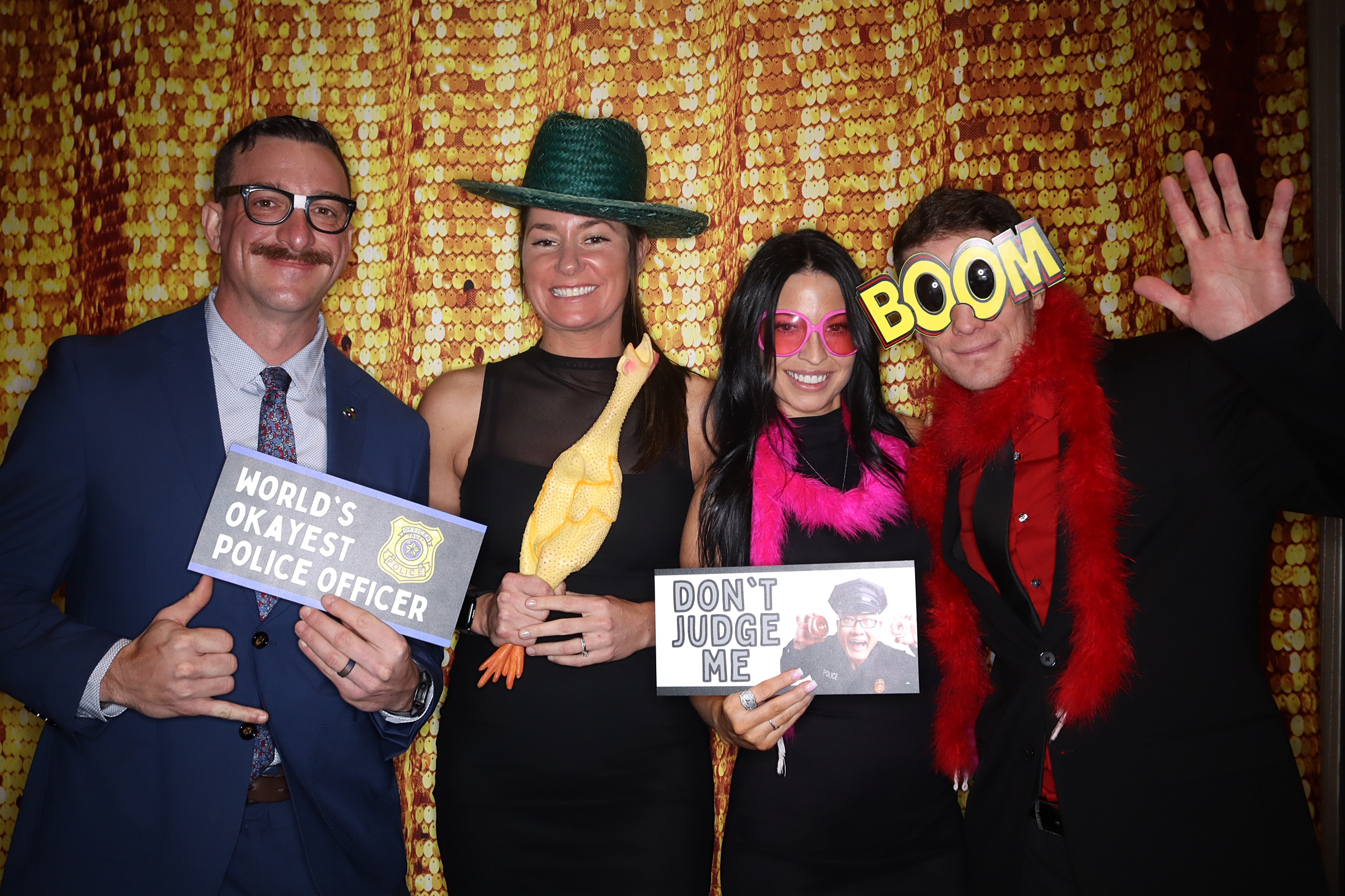 Cop Prom | View more photos from the event at gallery.photoboothbillings.com/u/PhotoBoothBillings/Cop-Prom