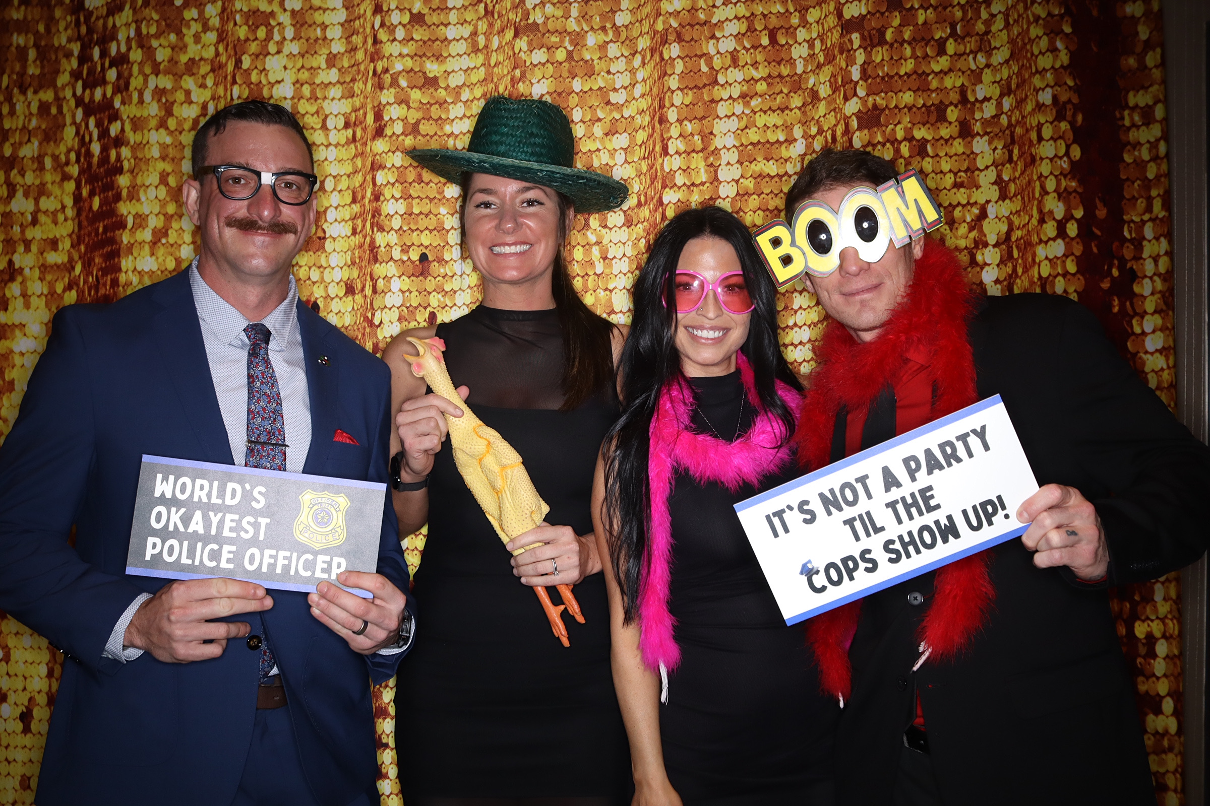 Cop Prom | View more photos from the event at gallery.photoboothbillings.com/u/PhotoBoothBillings/Cop-Prom