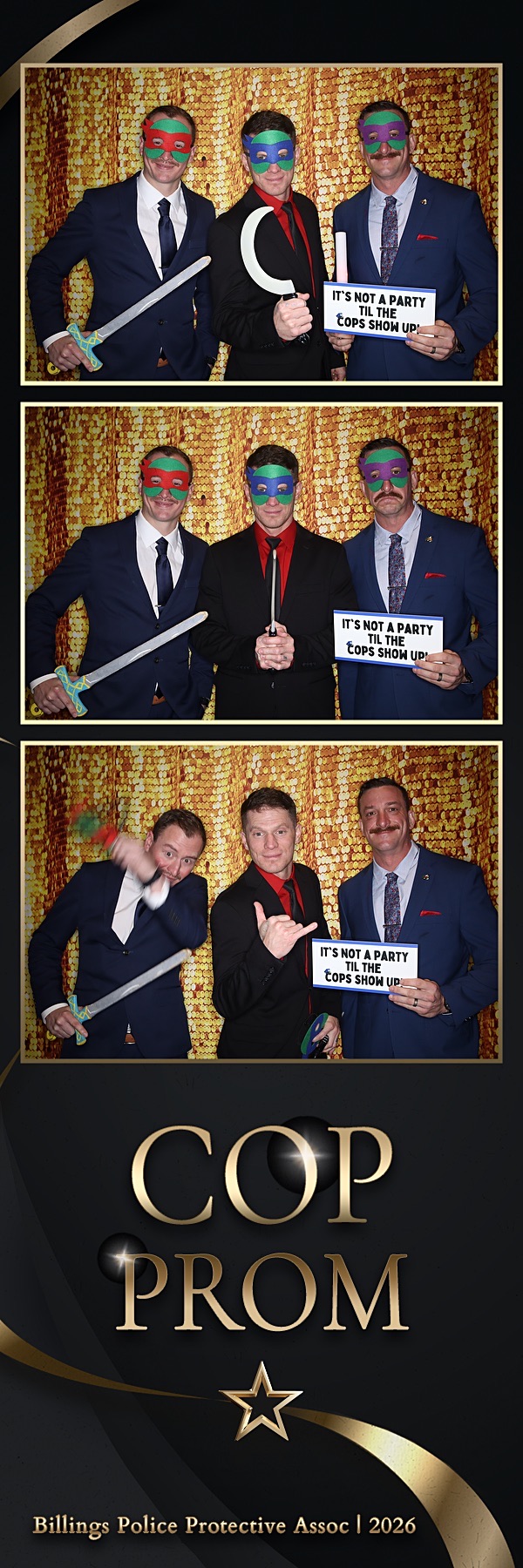 Cop Prom | View more photos from the event at gallery.photoboothbillings.com/u/PhotoBoothBillings/Cop-Prom