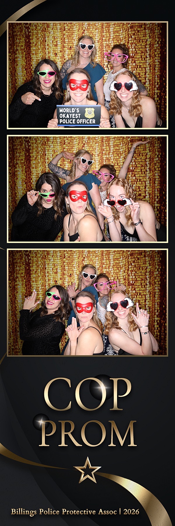 Cop Prom | View more photos from the event at gallery.photoboothbillings.com/u/PhotoBoothBillings/Cop-Prom