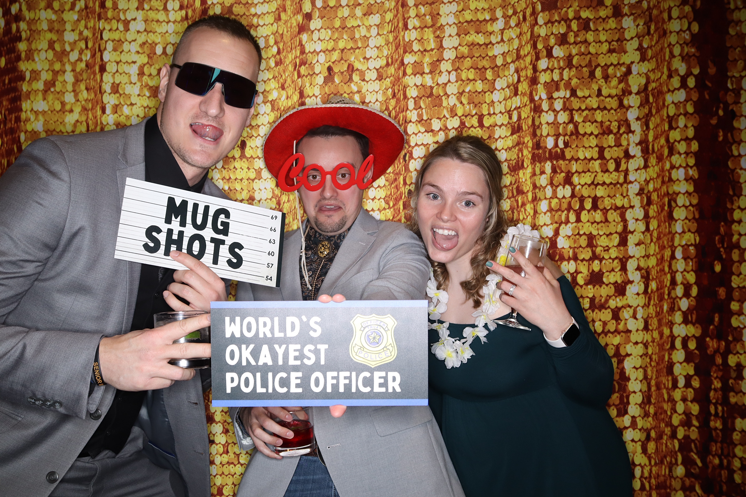 Cop Prom | View more photos from the event at gallery.photoboothbillings.com/u/PhotoBoothBillings/Cop-Prom