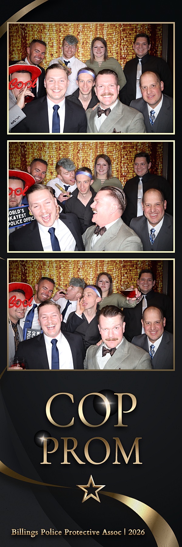 Cop Prom | View more photos from the event at gallery.photoboothbillings.com/u/PhotoBoothBillings/Cop-Prom