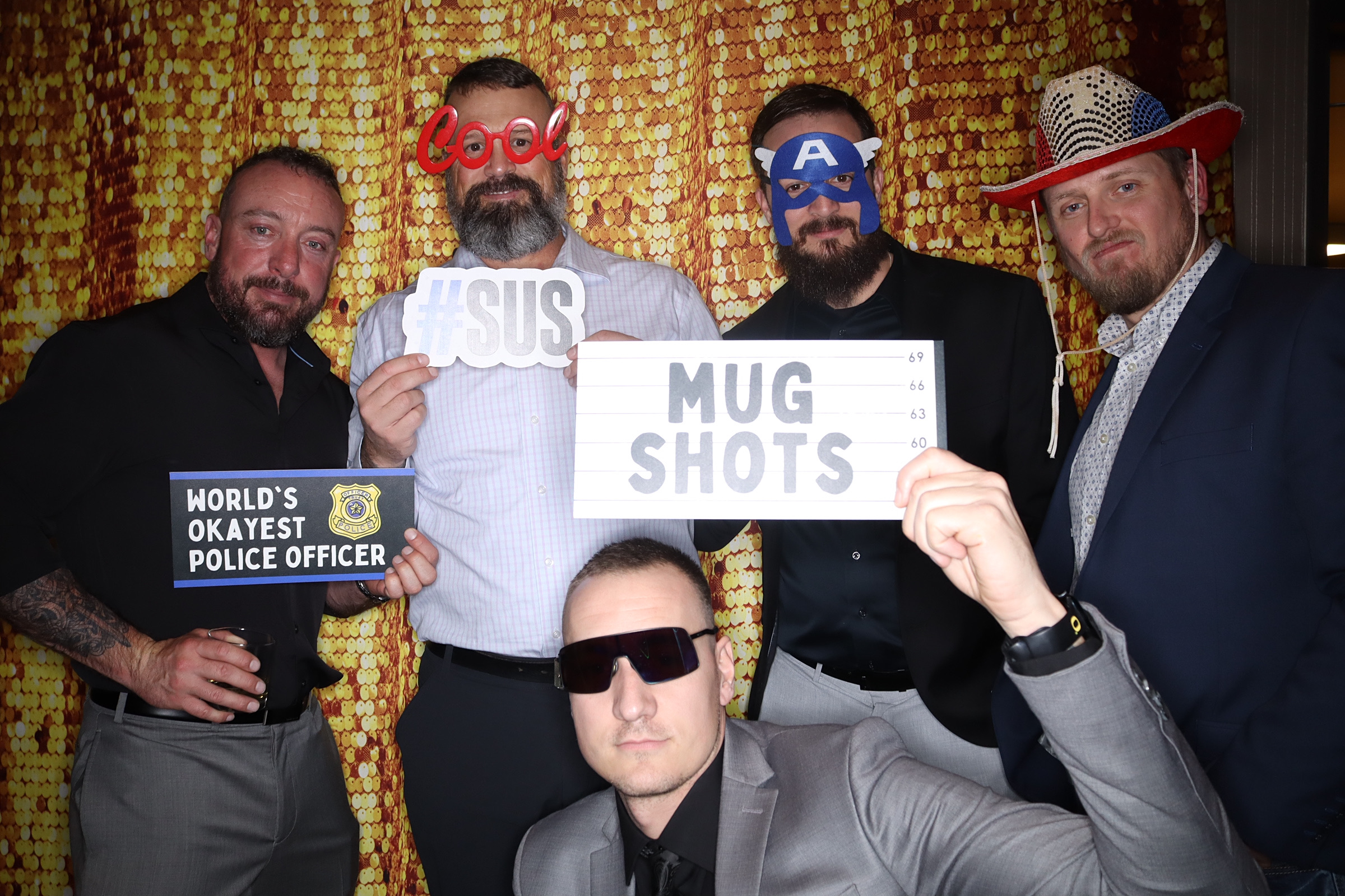 Cop Prom | View more photos from the event at gallery.photoboothbillings.com/u/PhotoBoothBillings/Cop-Prom