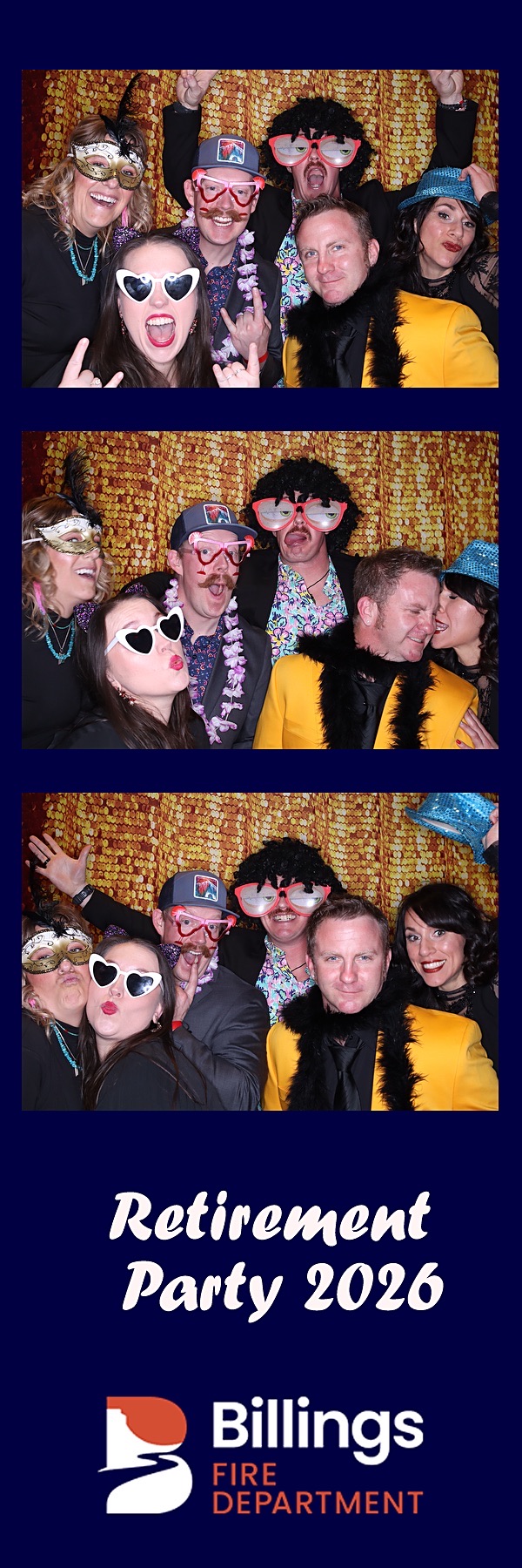 Fire Dept Retirement Party | View more photos from the event at gallery.photoboothbillings.com/u/PhotoBoothBillings/Fire-Dept-Retirement-Party