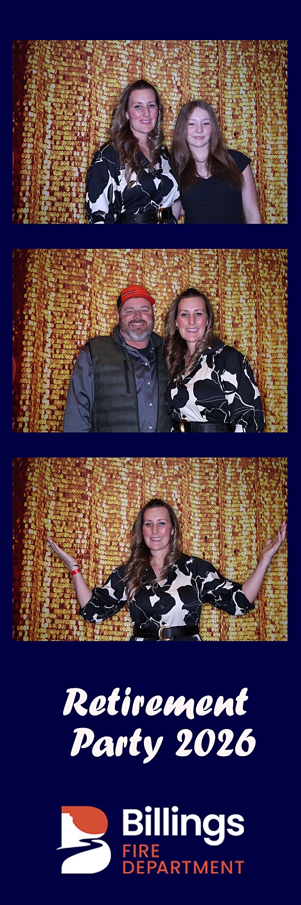 Fire Dept Retirement Party | View more photos from the event at gallery.photoboothbillings.com/u/PhotoBoothBillings/Fire-Dept-Retirement-Party