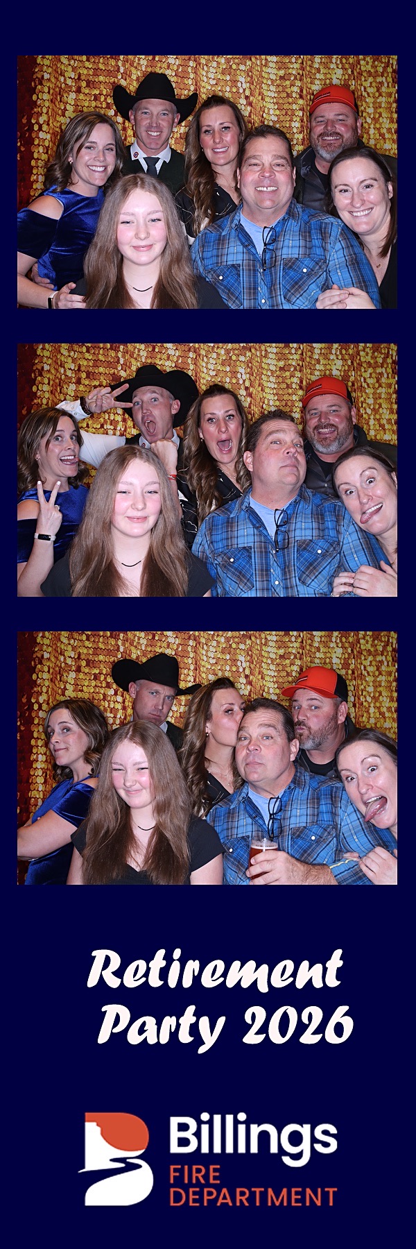 Fire Dept Retirement Party | View more photos from the event at gallery.photoboothbillings.com/u/PhotoBoothBillings/Fire-Dept-Retirement-Party