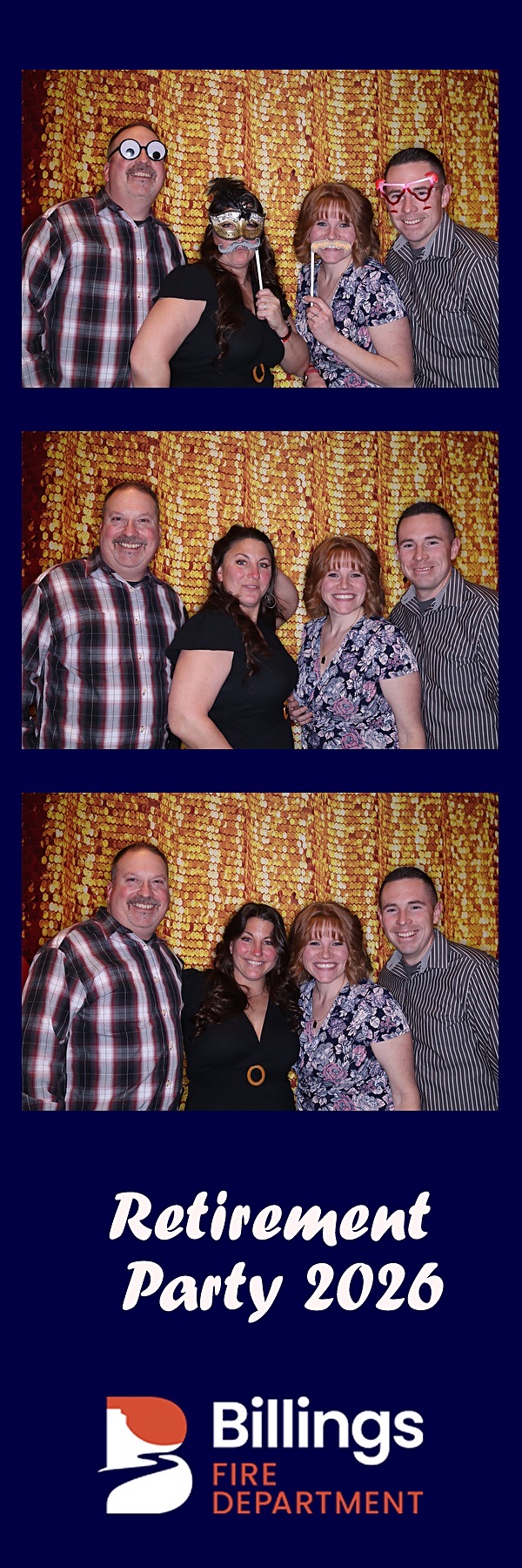 Fire Dept Retirement Party | View more photos from the event at gallery.photoboothbillings.com/u/PhotoBoothBillings/Fire-Dept-Retirement-Party