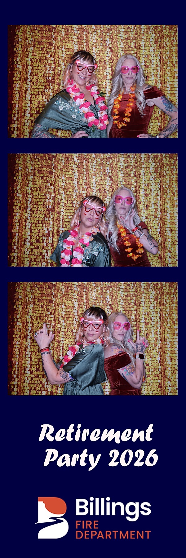Fire Dept Retirement Party | View more photos from the event at gallery.photoboothbillings.com/u/PhotoBoothBillings/Fire-Dept-Retirement-Party