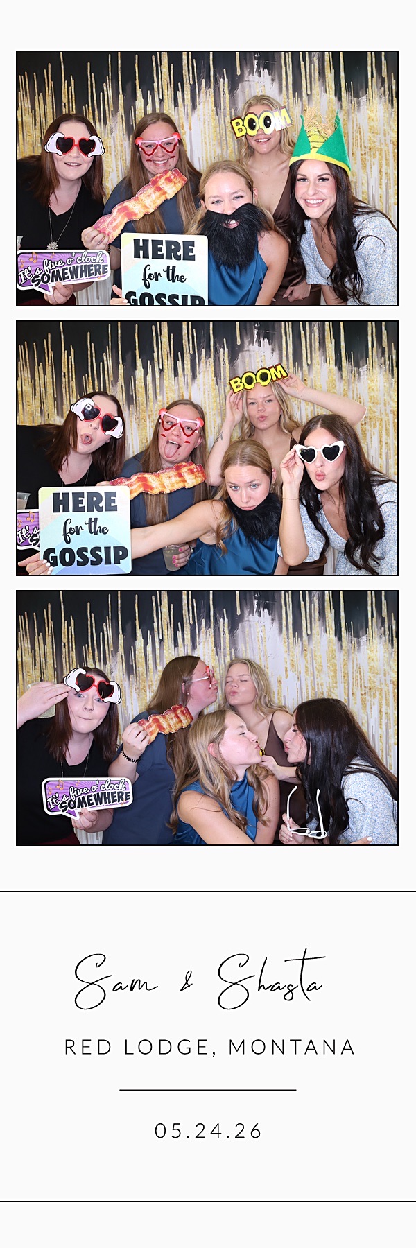 Sam and Shasta | View more photos from the event at gallery.photoboothbillings.com/u/PhotoBoothBillings/Sam-and-Shasta
