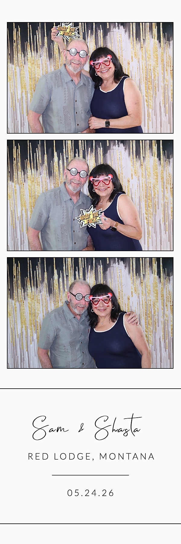 Sam and Shasta | View more photos from the event at gallery.photoboothbillings.com/u/PhotoBoothBillings/Sam-and-Shasta