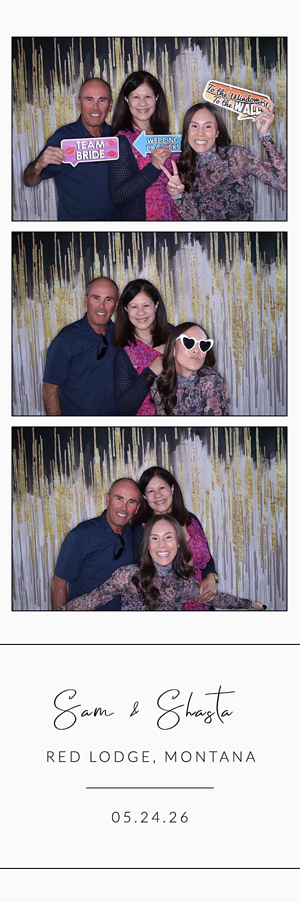 Sam and Shasta | View more photos from the event at gallery.photoboothbillings.com/u/PhotoBoothBillings/Sam-and-Shasta
