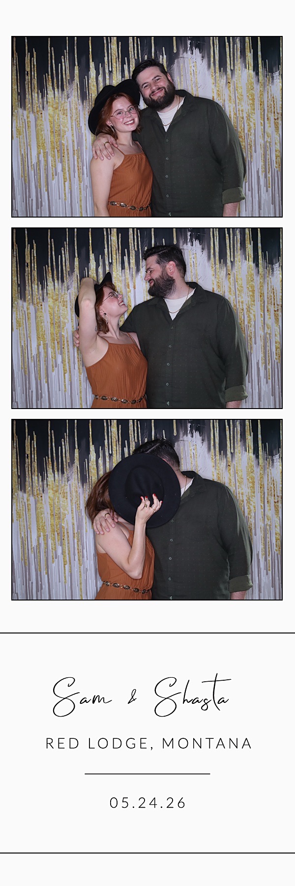 Sam and Shasta | View more photos from the event at gallery.photoboothbillings.com/u/PhotoBoothBillings/Sam-and-Shasta