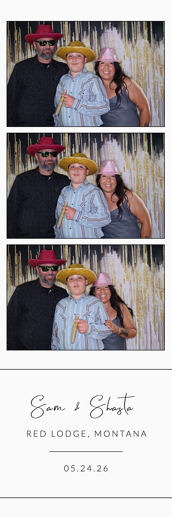 Sam and Shasta | View more photos from the event at gallery.photoboothbillings.com/u/PhotoBoothBillings/Sam-and-Shasta