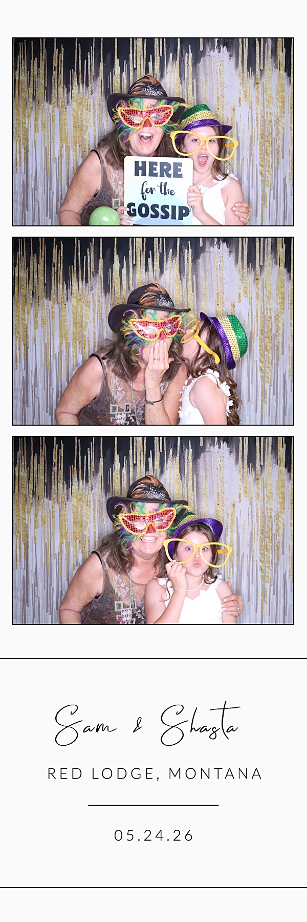 Sam and Shasta | View more photos from the event at gallery.photoboothbillings.com/u/PhotoBoothBillings/Sam-and-Shasta