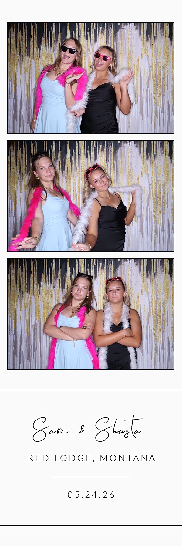 Sam and Shasta | View more photos from the event at gallery.photoboothbillings.com/u/PhotoBoothBillings/Sam-and-Shasta