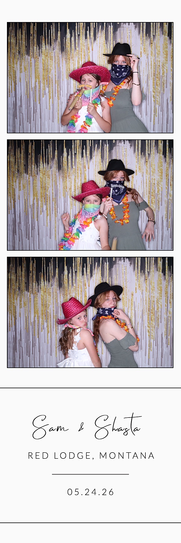Sam and Shasta | View more photos from the event at gallery.photoboothbillings.com/u/PhotoBoothBillings/Sam-and-Shasta