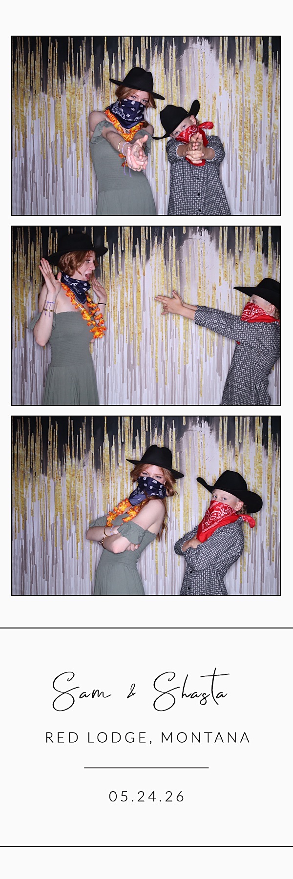 Sam and Shasta | View more photos from the event at gallery.photoboothbillings.com/u/PhotoBoothBillings/Sam-and-Shasta