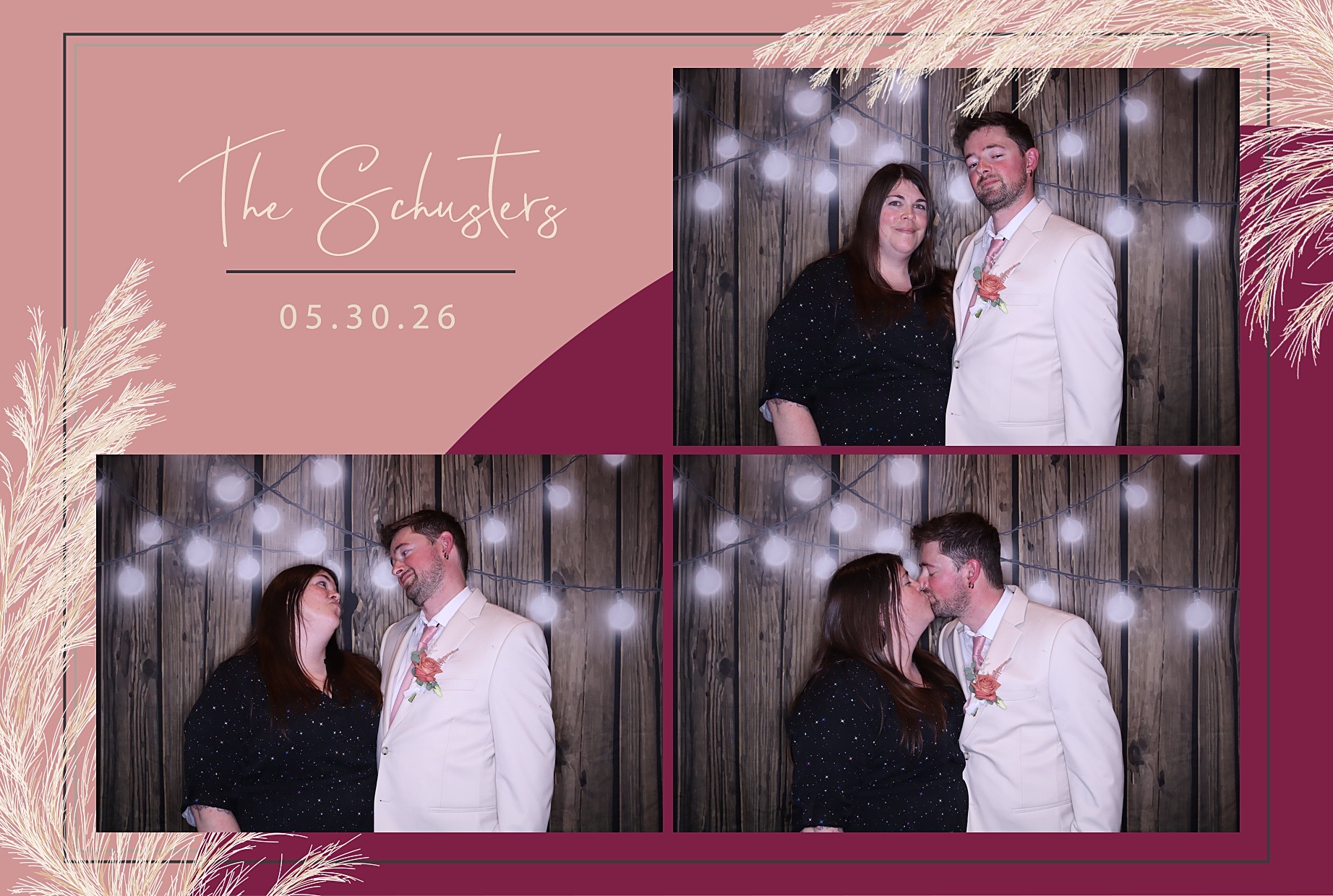 The Schuster Wedding | View more photos from the event at gallery.photoboothbillings.com/u/PhotoBoothBillings/The-Schuster-Wedding