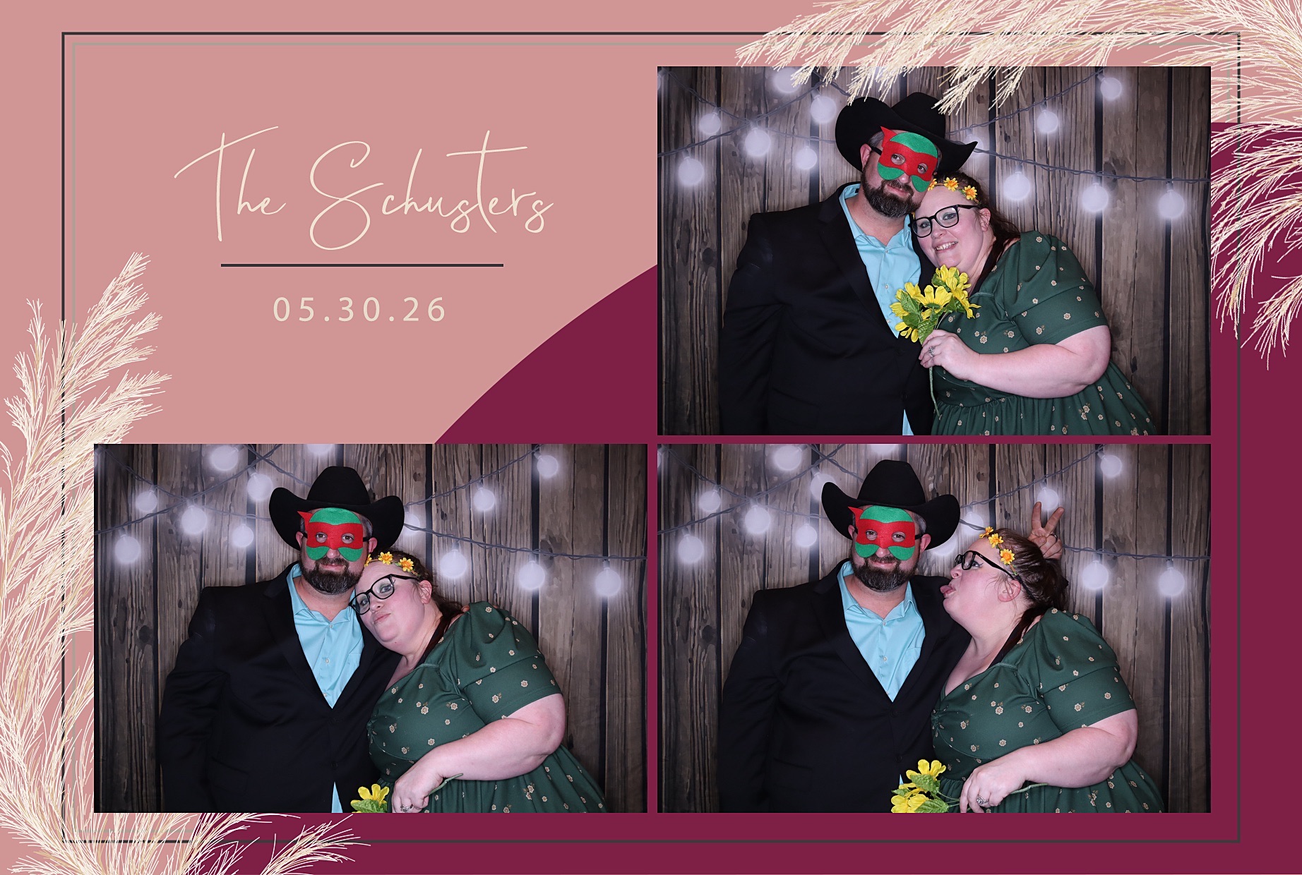The Schuster Wedding | View more photos from the event at gallery.photoboothbillings.com/u/PhotoBoothBillings/The-Schuster-Wedding