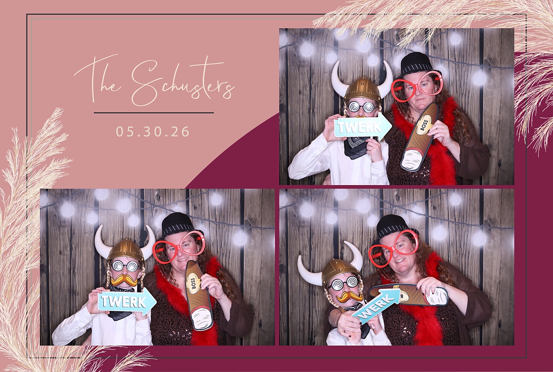 The Schuster Wedding | View more photos from the event at gallery.photoboothbillings.com/u/PhotoBoothBillings/The-Schuster-Wedding
