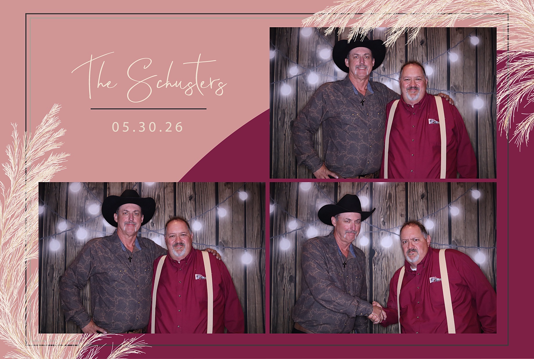 The Schuster Wedding | View more photos from the event at gallery.photoboothbillings.com/u/PhotoBoothBillings/The-Schuster-Wedding