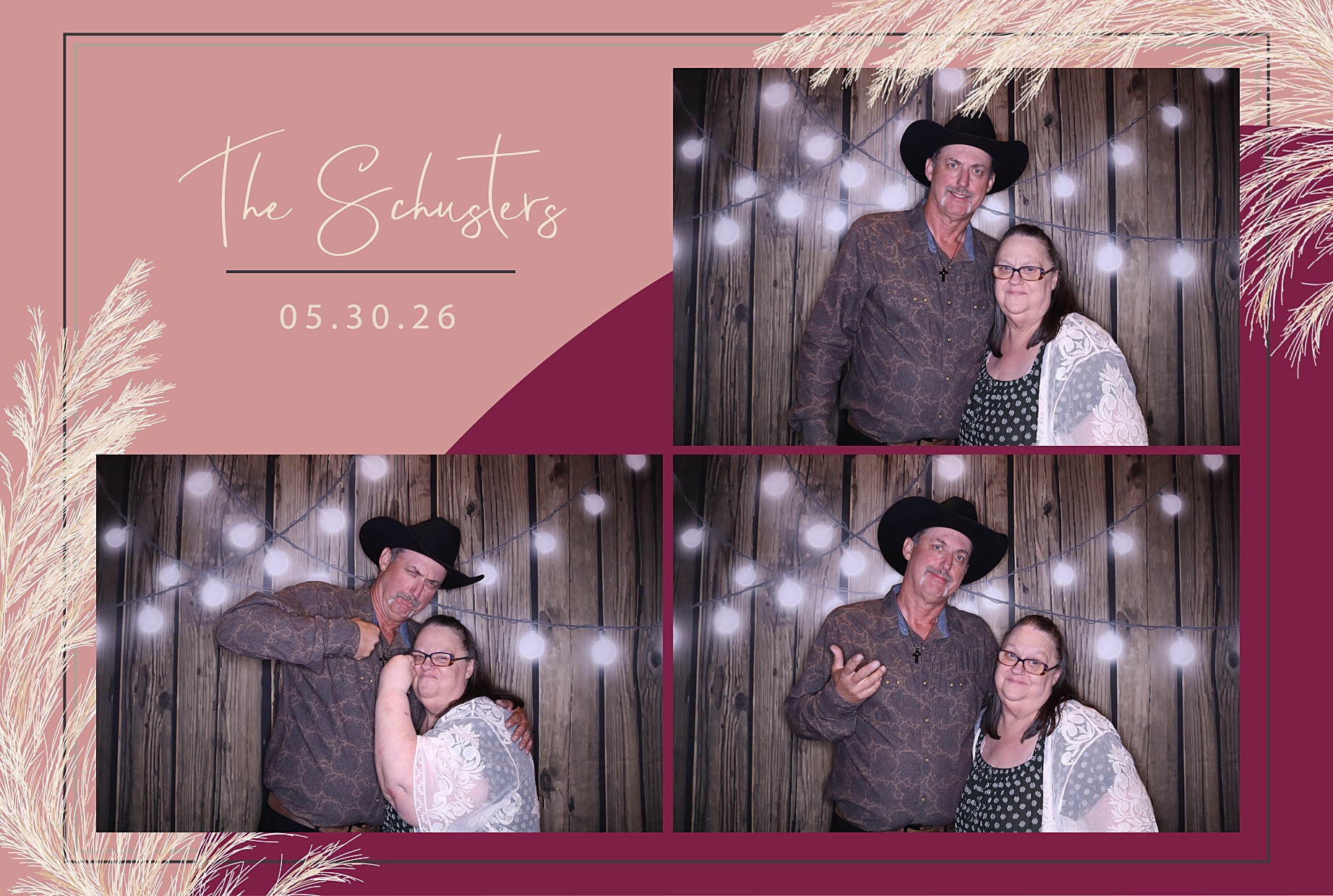 The Schuster Wedding | View more photos from the event at gallery.photoboothbillings.com/u/PhotoBoothBillings/The-Schuster-Wedding