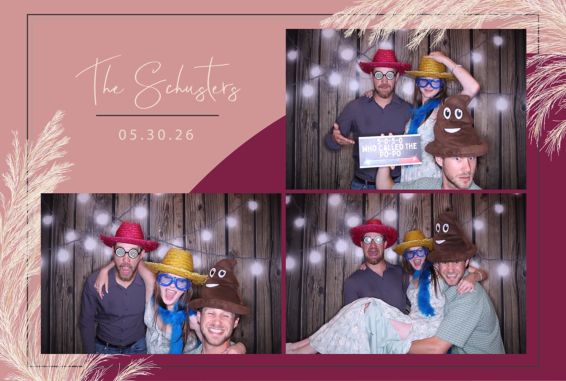 The Schuster Wedding | View more photos from the event at gallery.photoboothbillings.com/u/PhotoBoothBillings/The-Schuster-Wedding