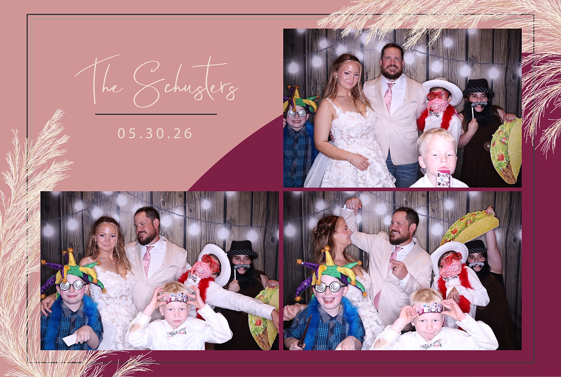 The Schuster Wedding | View more photos from the event at gallery.photoboothbillings.com/u/PhotoBoothBillings/The-Schuster-Wedding