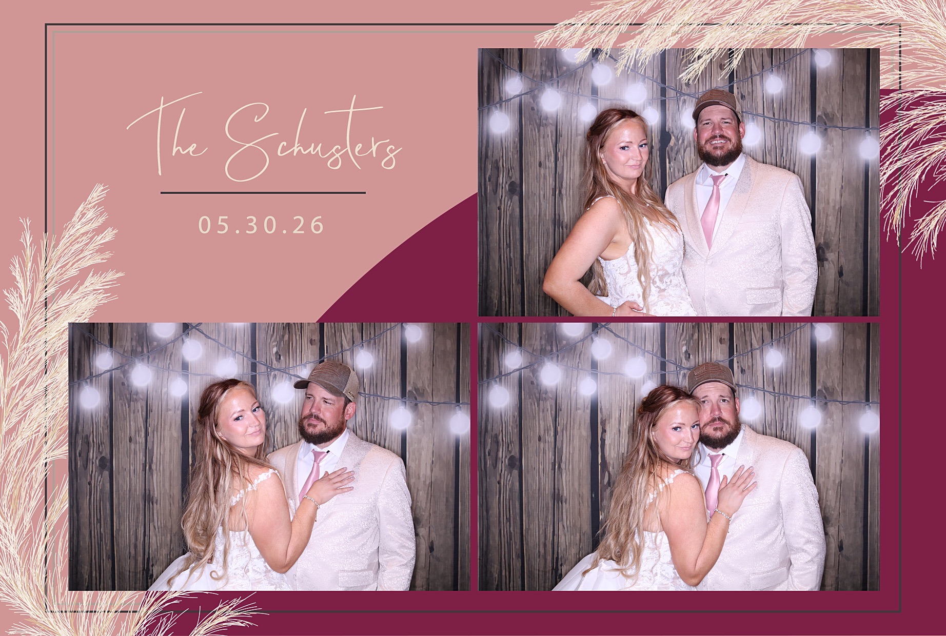 The Schuster Wedding | View more photos from the event at gallery.photoboothbillings.com/u/PhotoBoothBillings/The-Schuster-Wedding