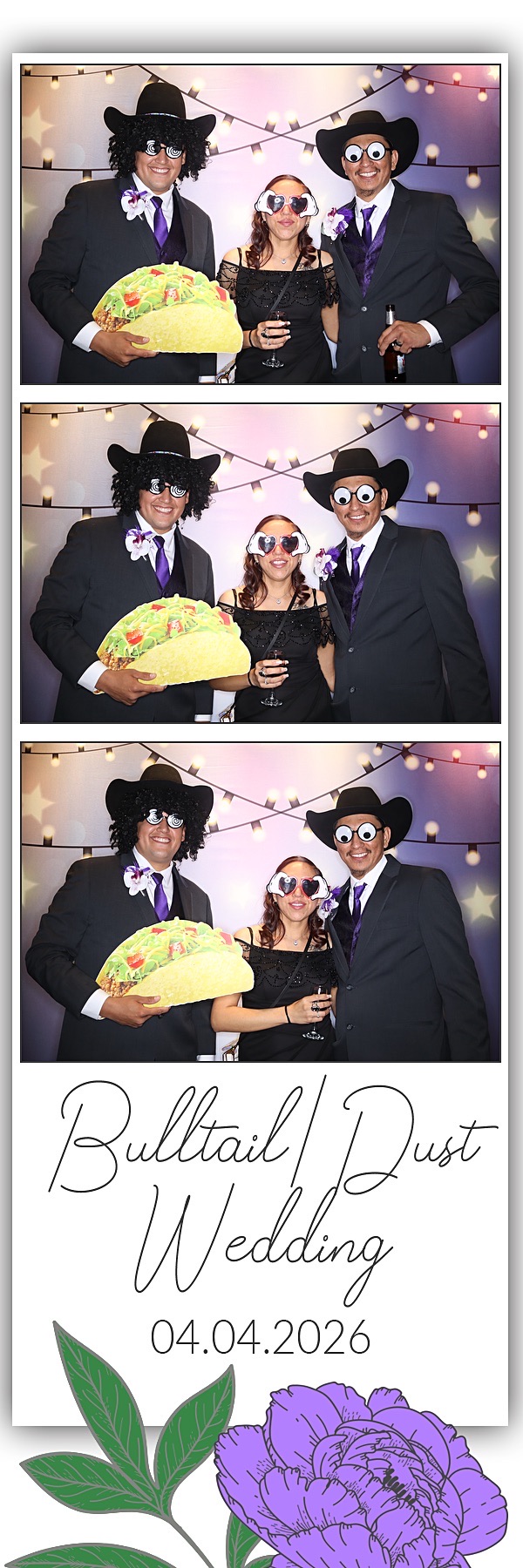 Tia and Gabrial Wedding | View more photos from the event at gallery.photoboothbillings.com/u/PhotoBoothBillings/Tia-and-Gabrial-Wedding