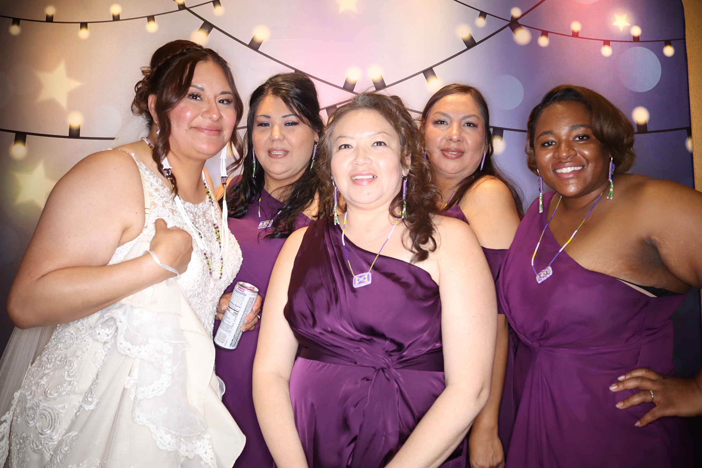 Tia and Gabrial Wedding | View more photos from the event at gallery.photoboothbillings.com/u/PhotoBoothBillings/Tia-and-Gabrial-Wedding