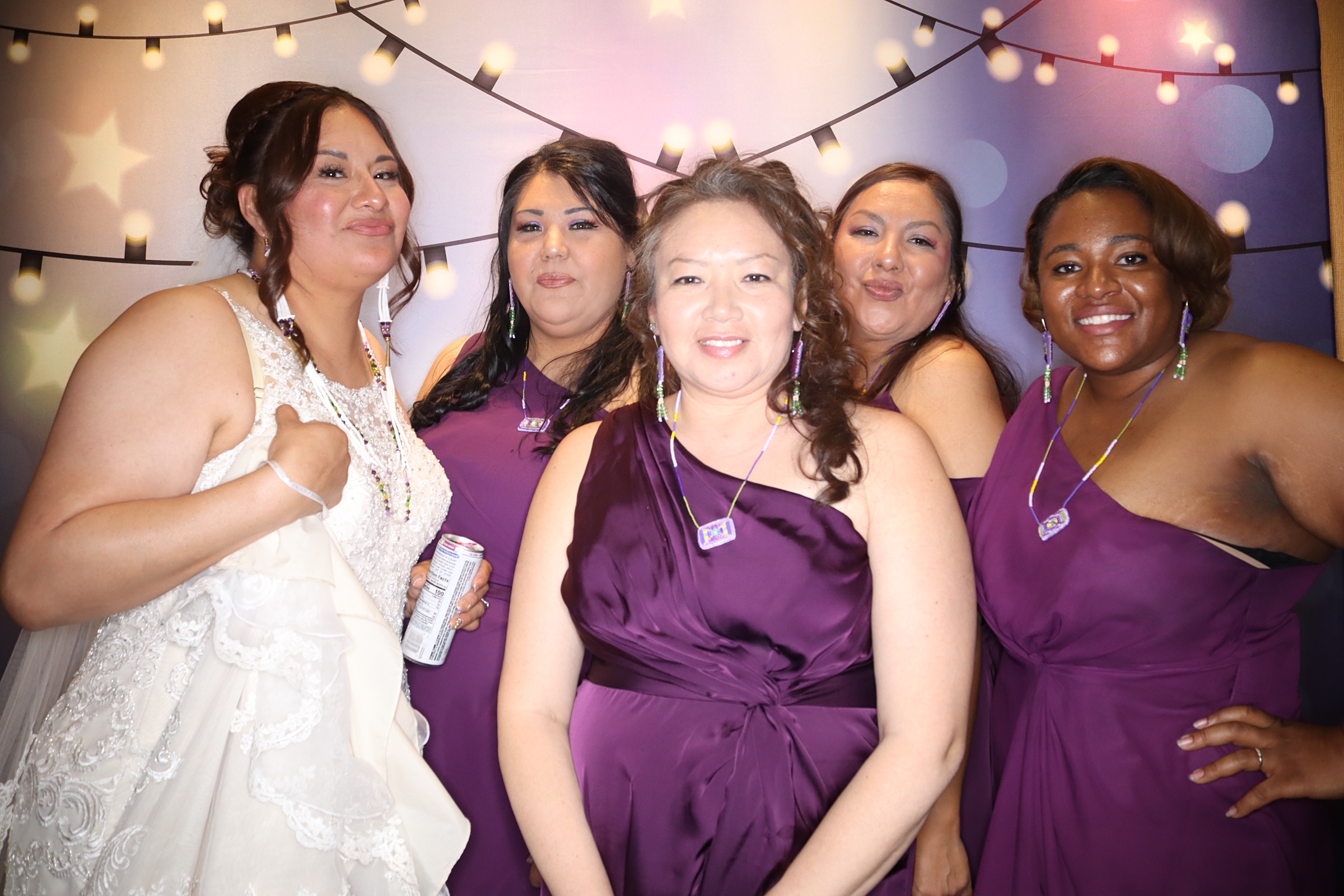 Tia and Gabrial Wedding | View more photos from the event at gallery.photoboothbillings.com/u/PhotoBoothBillings/Tia-and-Gabrial-Wedding