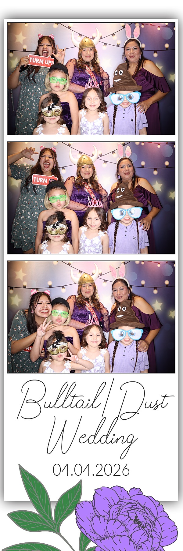 Tia and Gabrial Wedding | View more photos from the event at gallery.photoboothbillings.com/u/PhotoBoothBillings/Tia-and-Gabrial-Wedding