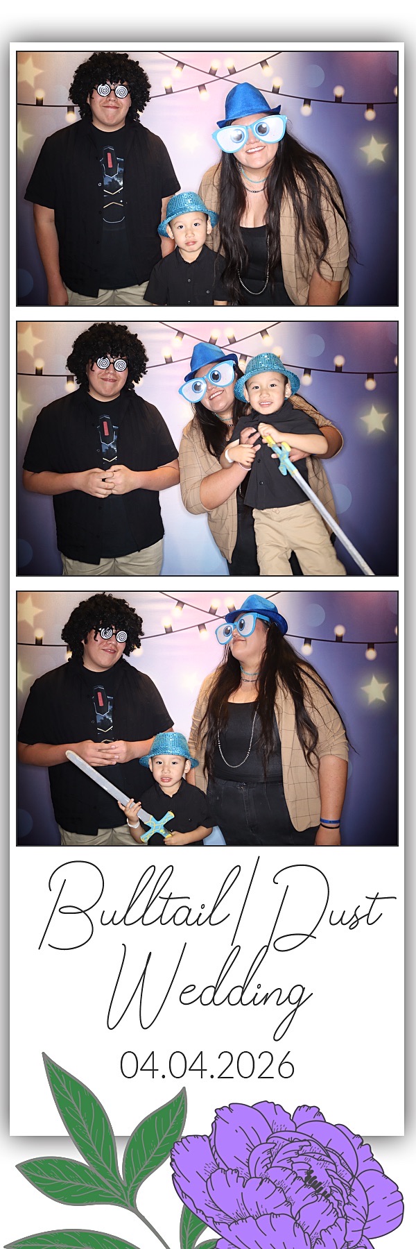 Tia and Gabrial Wedding | View more photos from the event at gallery.photoboothbillings.com/u/PhotoBoothBillings/Tia-and-Gabrial-Wedding