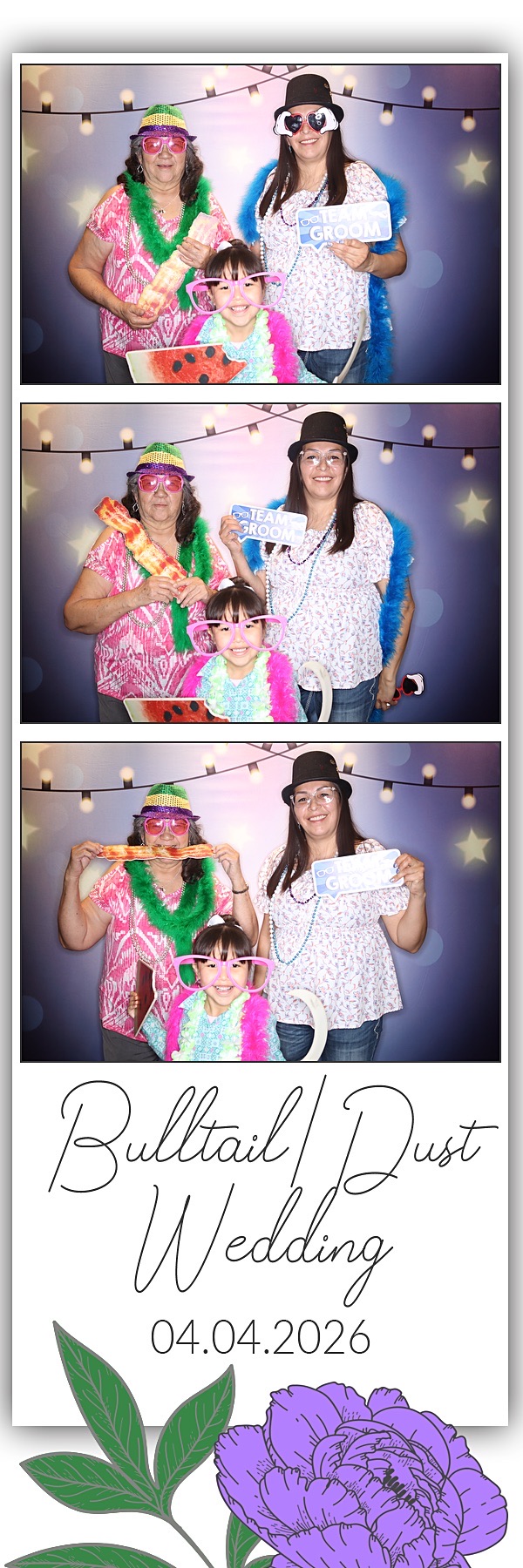 Tia and Gabrial Wedding | View more photos from the event at gallery.photoboothbillings.com/u/PhotoBoothBillings/Tia-and-Gabrial-Wedding