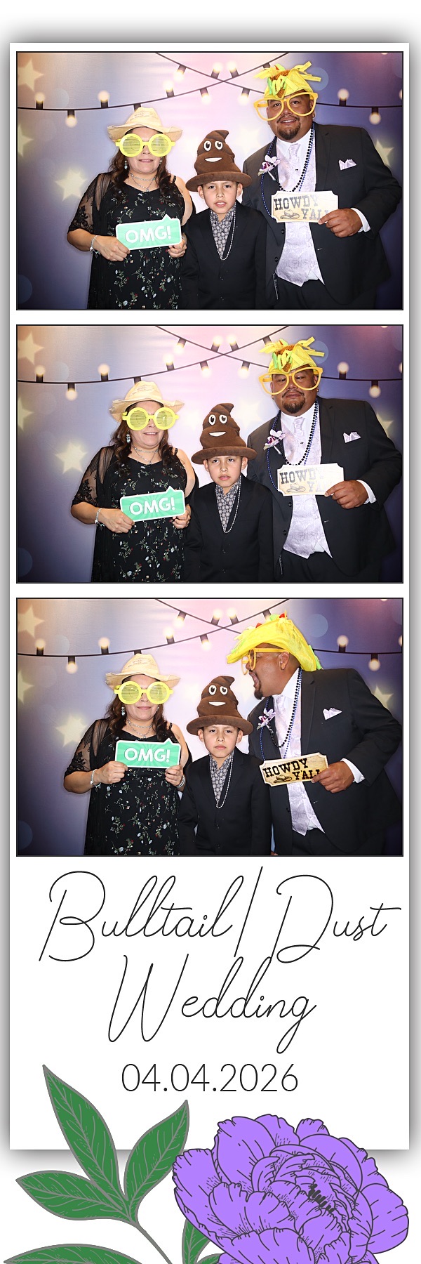 Tia and Gabrial Wedding | View more photos from the event at gallery.photoboothbillings.com/u/PhotoBoothBillings/Tia-and-Gabrial-Wedding