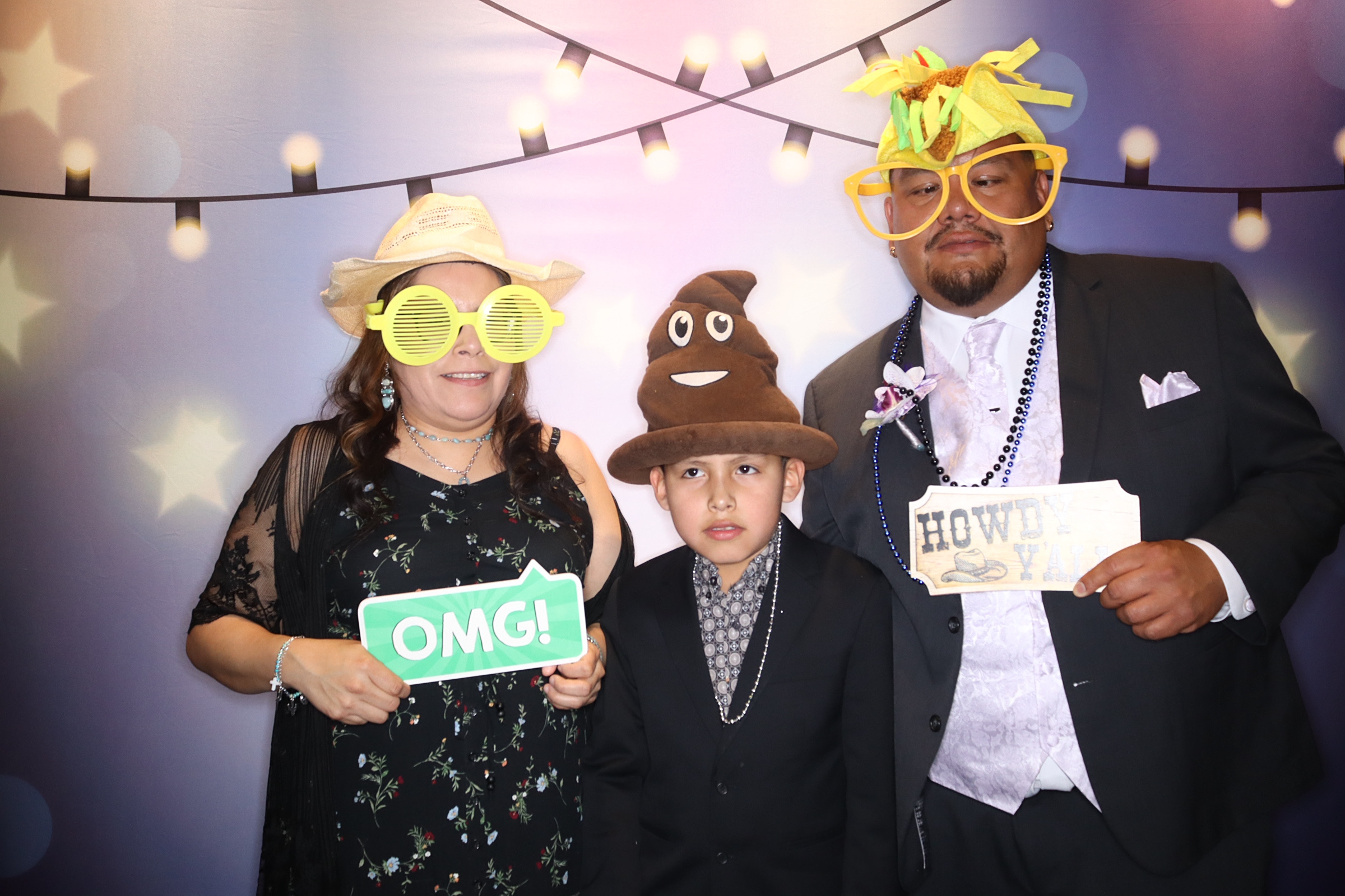 Tia and Gabrial Wedding | View more photos from the event at gallery.photoboothbillings.com/u/PhotoBoothBillings/Tia-and-Gabrial-Wedding