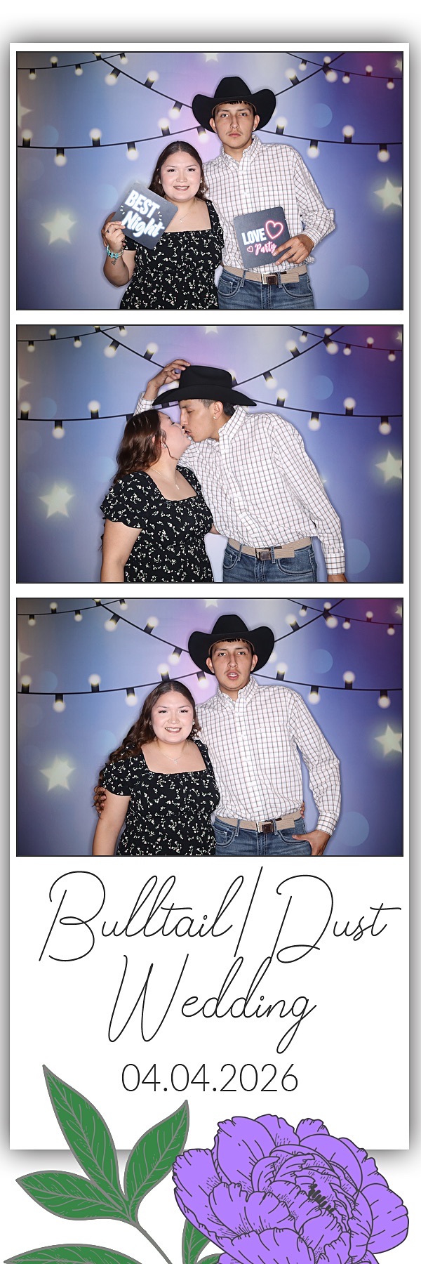 Tia and Gabrial Wedding | View more photos from the event at gallery.photoboothbillings.com/u/PhotoBoothBillings/Tia-and-Gabrial-Wedding