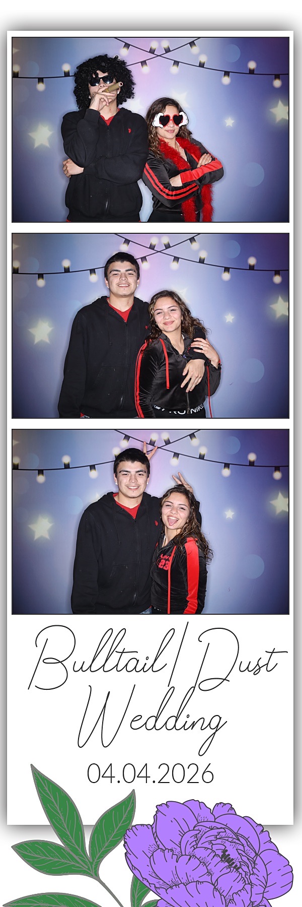 Tia and Gabrial Wedding | View more photos from the event at gallery.photoboothbillings.com/u/PhotoBoothBillings/Tia-and-Gabrial-Wedding